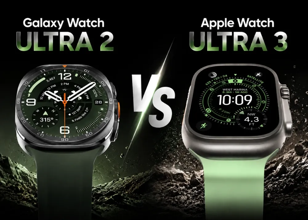 Apple Watch Ultra 3 hay Galaxy Watch Ultra2: chọn sao cho “đáng tiền”?