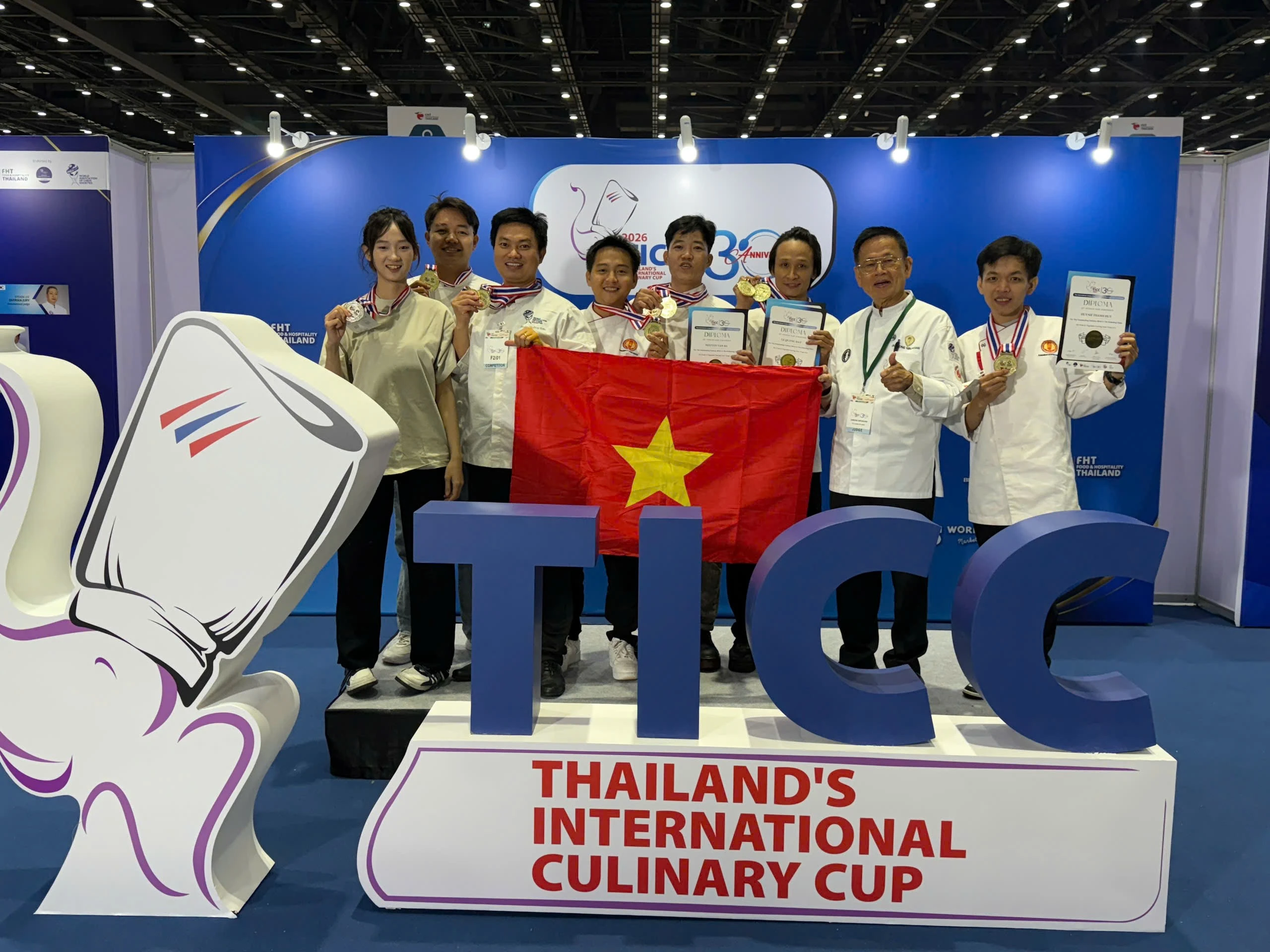 Đầu bếp Việt Nam chinh phục sân khấu quốc tế