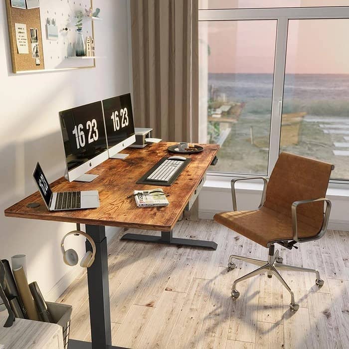 Bàn đứng giá rẻ: so sánh khung bàn FEZIBO và Loctek/FlexiSpot
