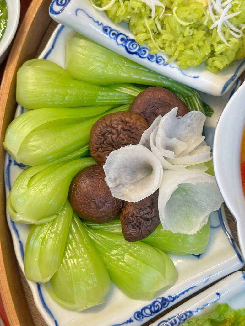 Mâm cỗ chay Rằm tháng 7 đơn giản mà sang cho gia đình