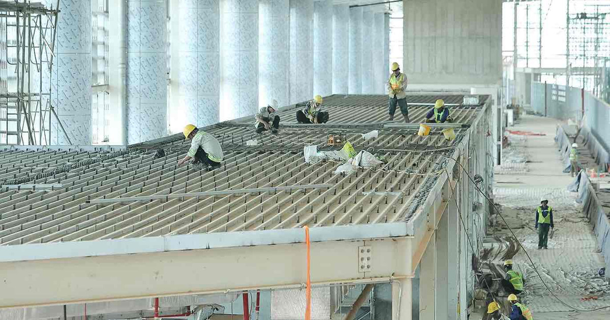 Sân bay Long Thành tăng tốc nước rút: thi công xuyên lễ để kịp đích