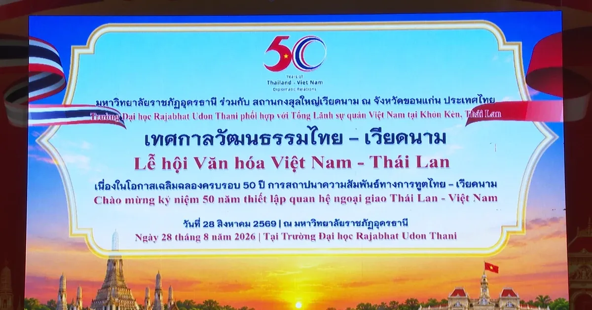 Hợp tác học thuật Việt–Thái: Từ giảng đường đến lễ hội đường phố