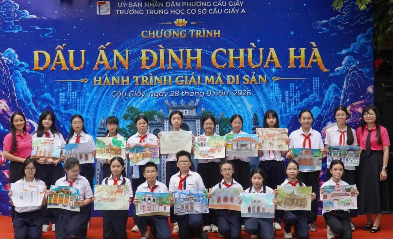 Từ bảo tàng đến lớp học: di sản văn hóa bước vào đời sống học sinh