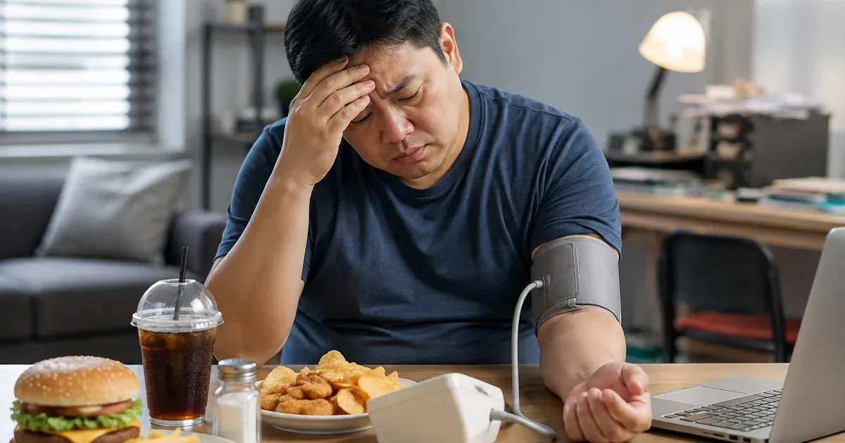 5 thói quen hàng ngày âm thầm đẩy huyết áp cao