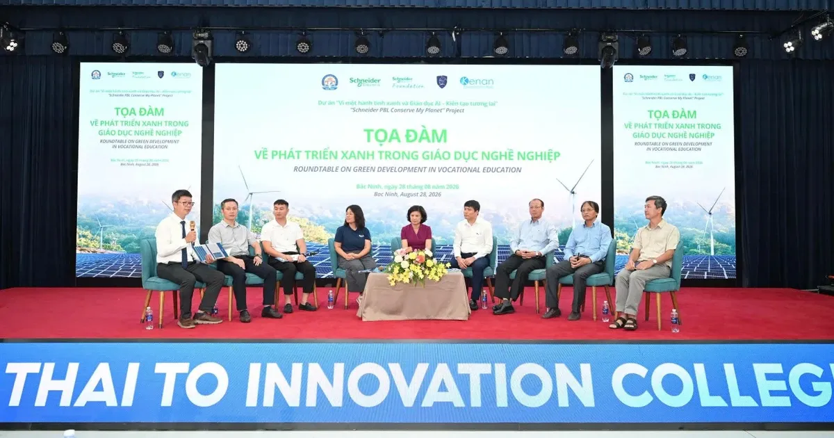 Hơn 10.000 sinh viên nghề được trang bị kỹ năng xanh