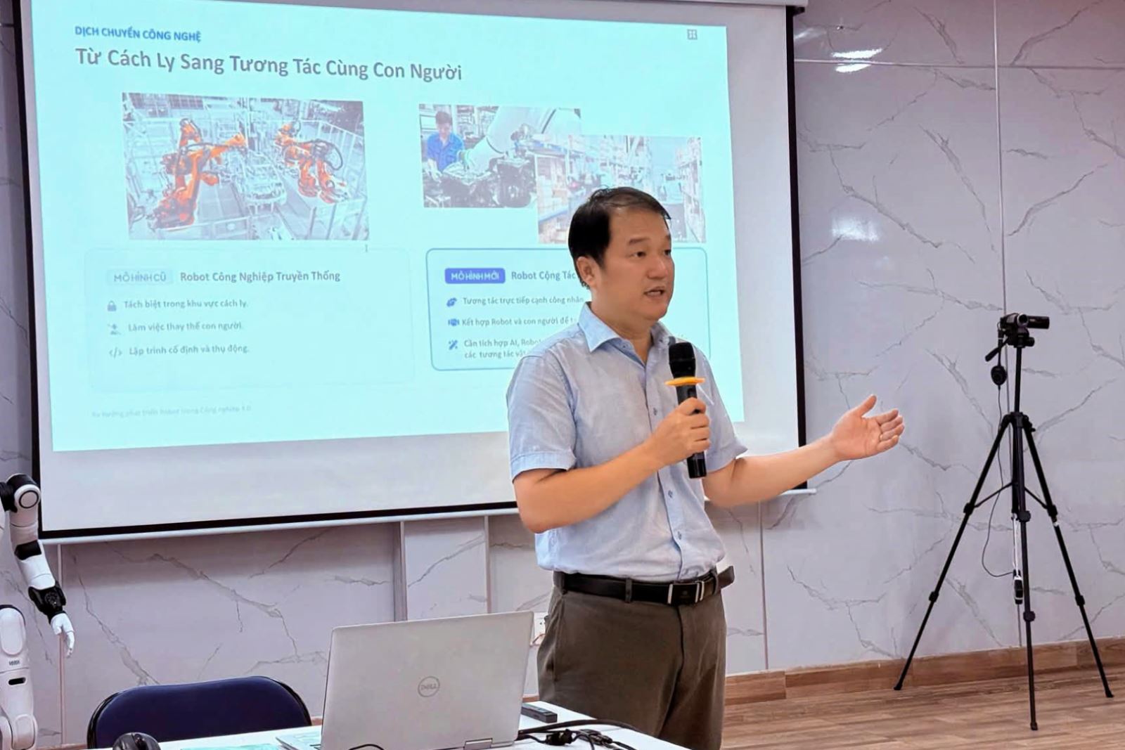 Nhà máy thông minh không thể là những ‘ốc đảo’ robot rời rạc