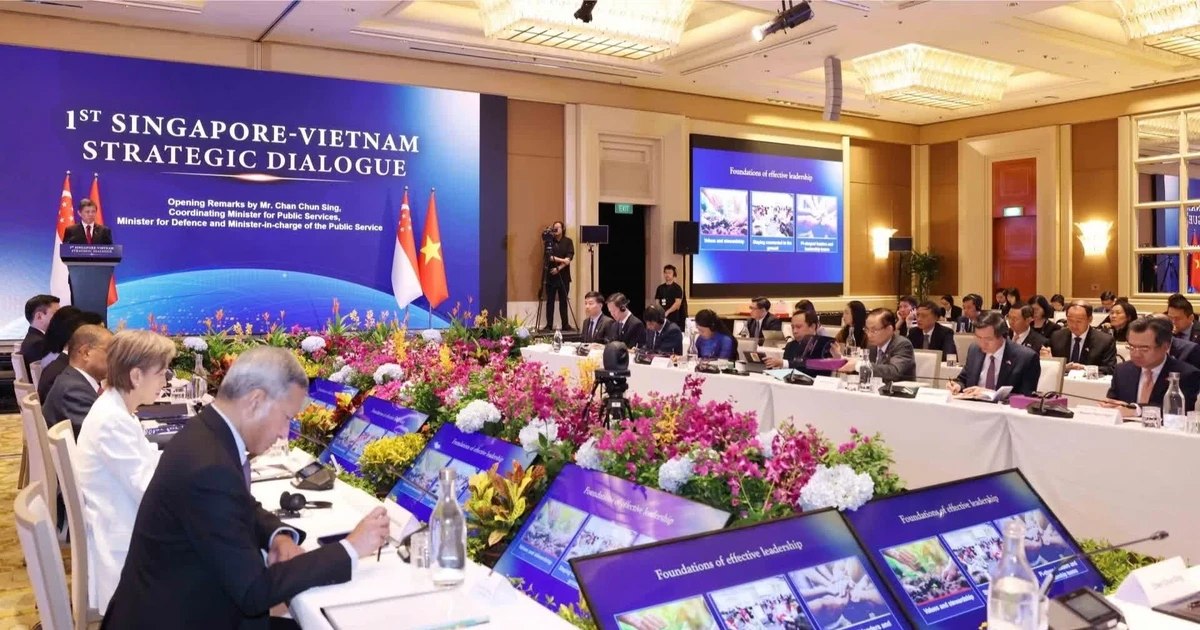 Việt Nam – Singapore nâng tầm hợp tác đào tạo nhân lực AI
