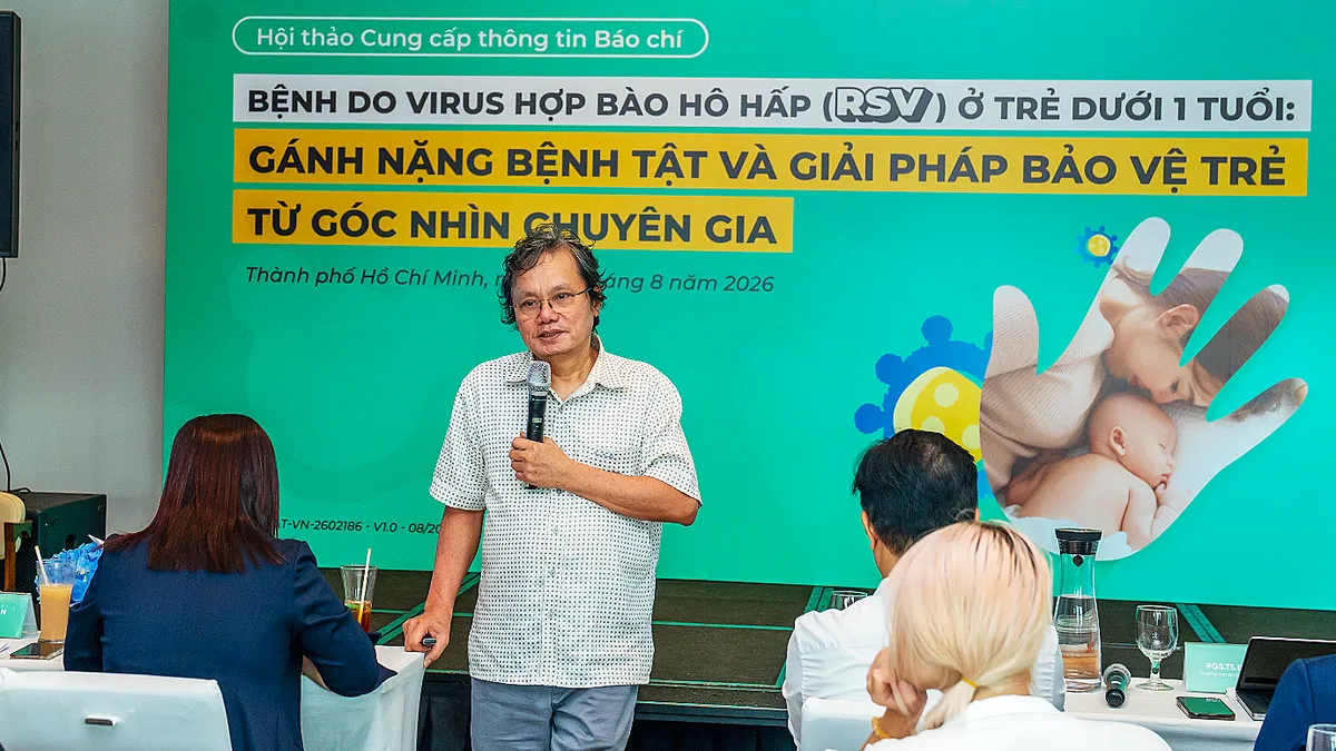 Virus RSV ảnh hưởng đến 9 trên 10 trẻ nhỏ: Vì sao phòng ngừa phải bắt đầu từ năm đầu đời