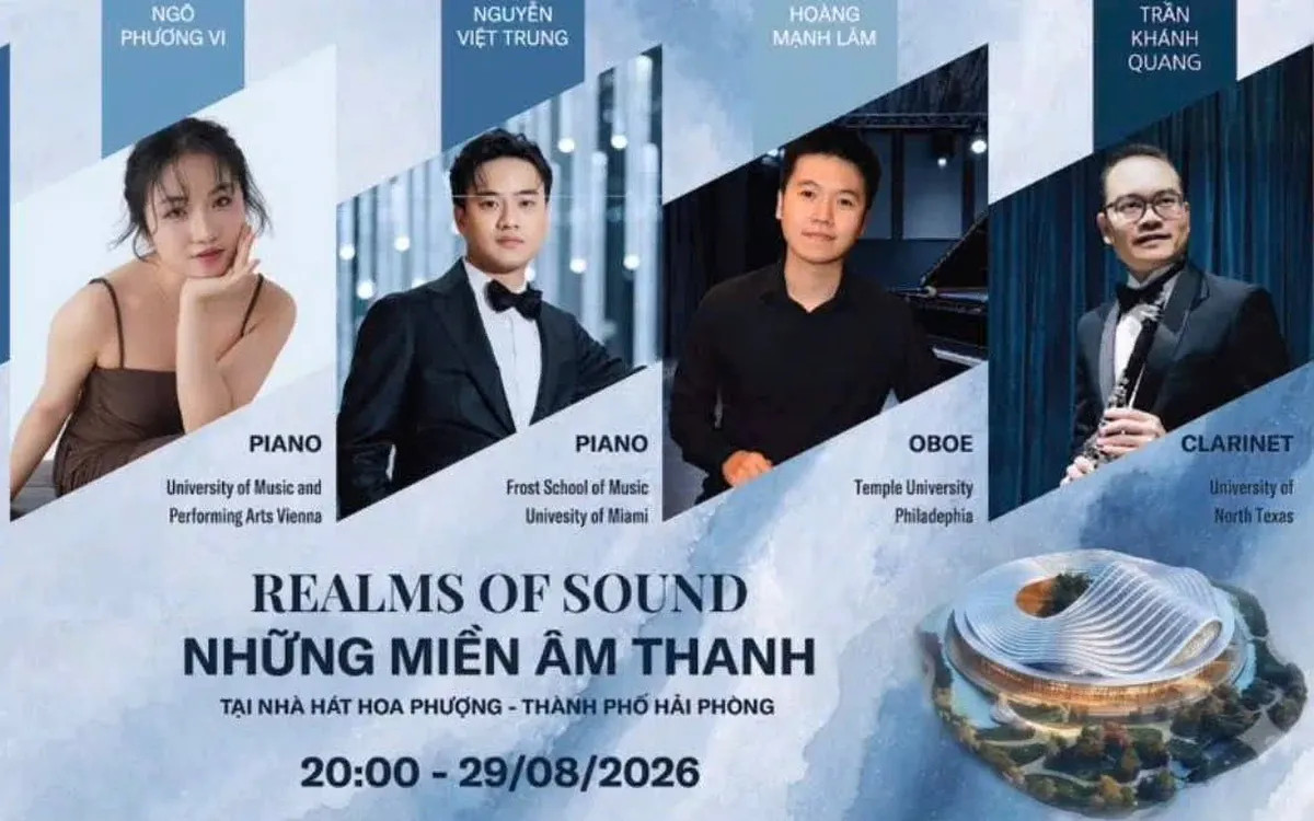 Hòa nhạc 'Những miền âm thanh' và tham vọng Thành phố Âm nhạc Hải Phòng