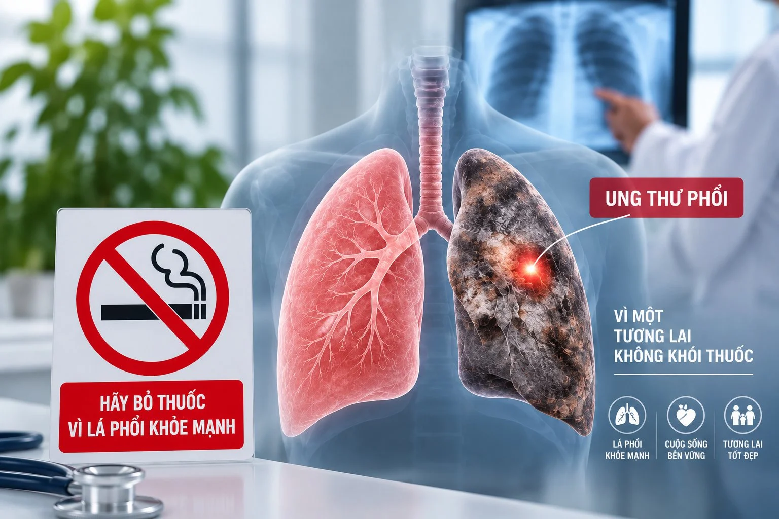 Nghịch lý ung thư phổi: máy móc hiện đại nhưng bệnh vẫn phát hiện muộn