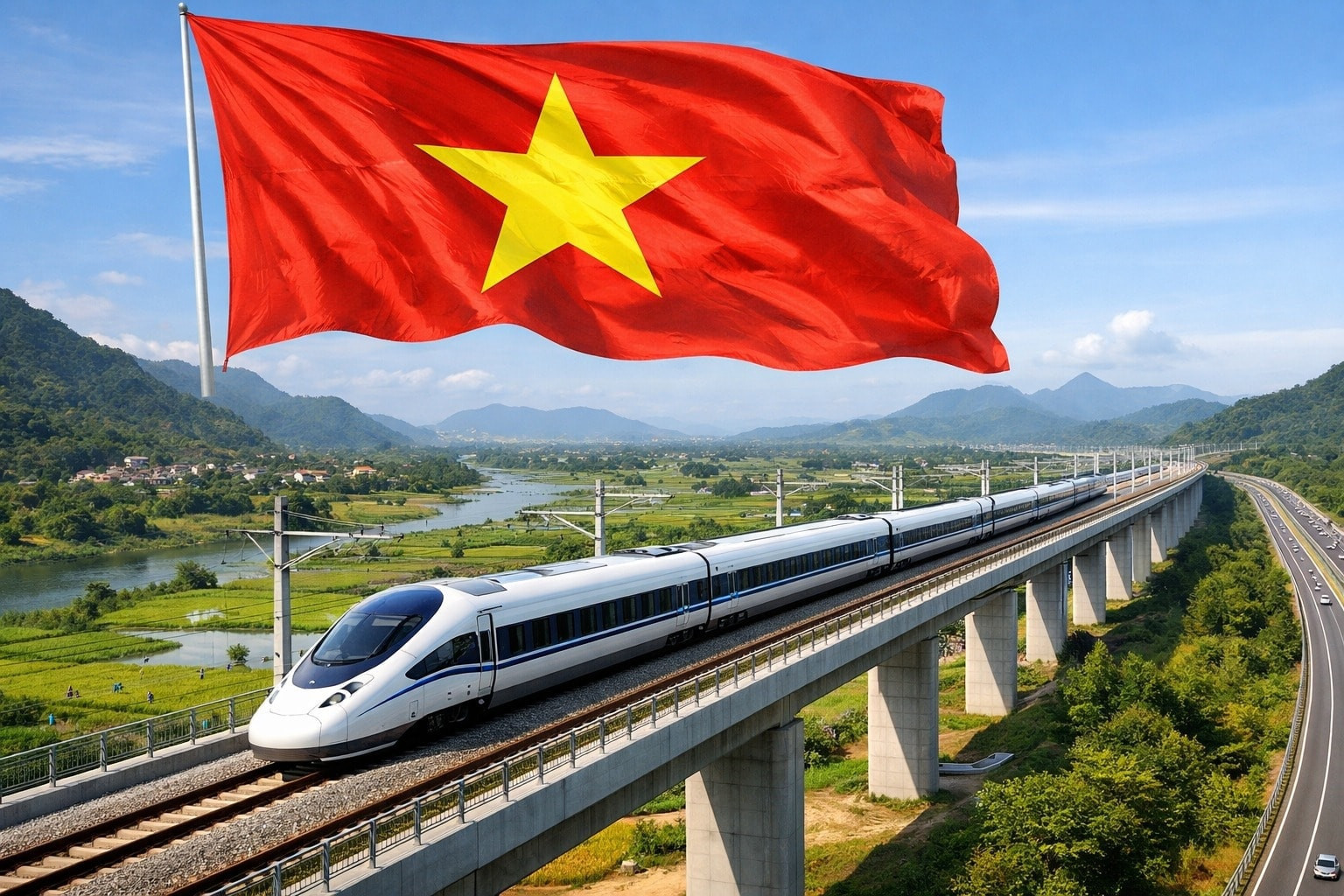 Viettel, Hòa Phát, THACO bắt tay xây hệ sinh thái công nghiệp đường sắt