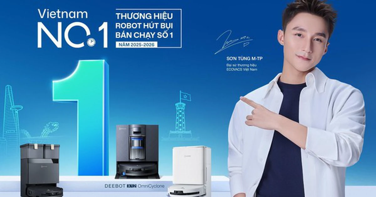 ECOVACS chiếm 34% thị phần: Vì sao robot hút bụi này dẫn đầu?