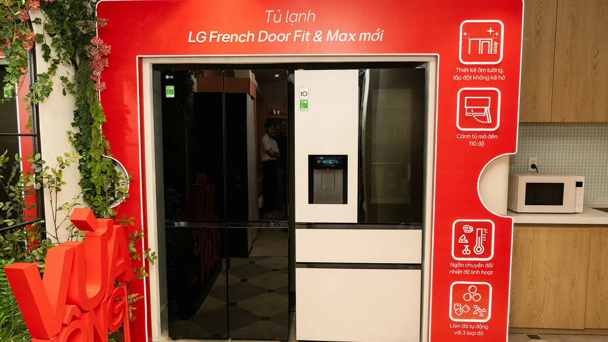 Tủ lạnh LG French Door Fit & Max 550 lít: AI có đáng 60 triệu?
