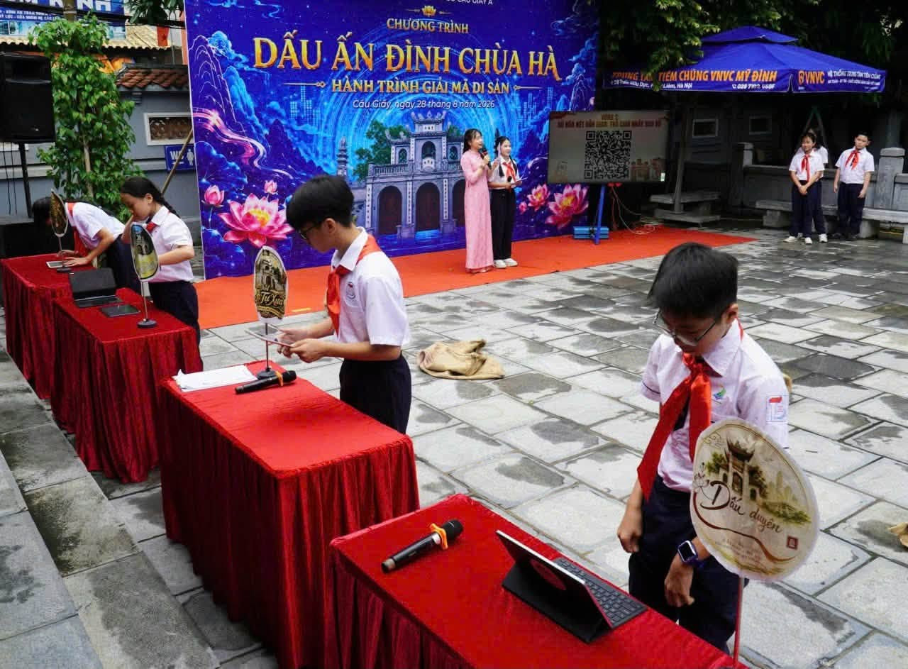 Di sản văn hóa bước vào lớp học số