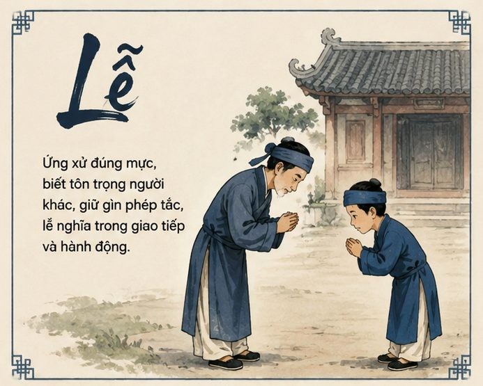 Nhân – Lễ – Nghĩa – Trí – Tín: Khung nuôi dạy con trong thời đại số