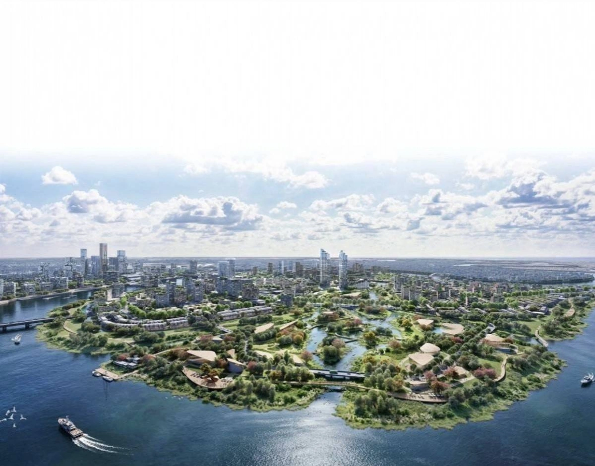 Hai siêu khu đô thị ven sông và bài thi phát triển bền vững