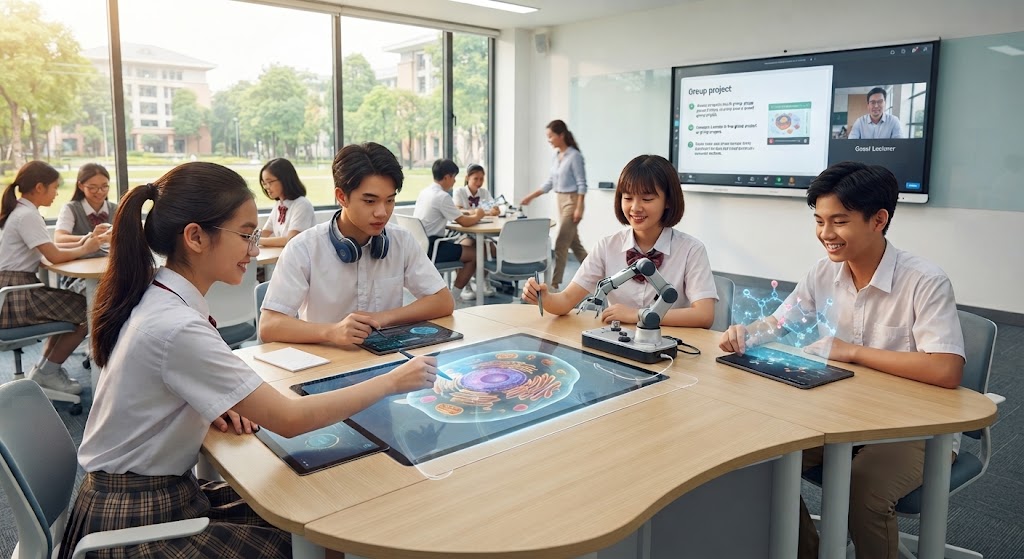Từ TP.HCM đến Vĩnh Long: lớp học AI Việt Nam đang đổi mới giáo dục số ra sao?