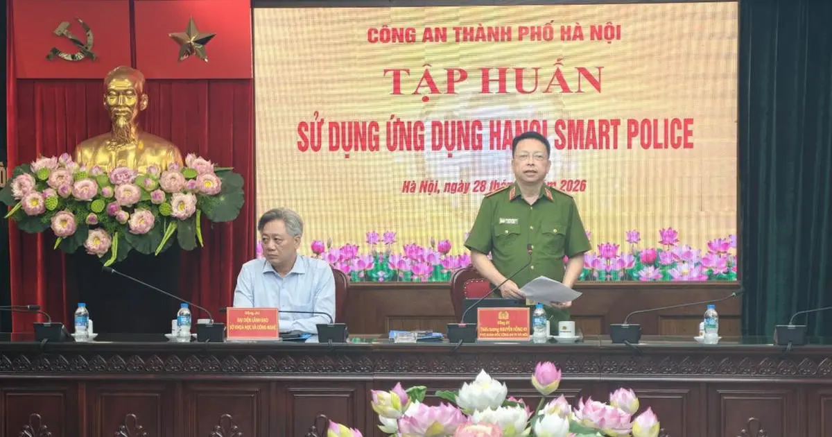 Ứng dụng Hanoi Smart Police: Cổng số hóa mới giữa công dân và công an