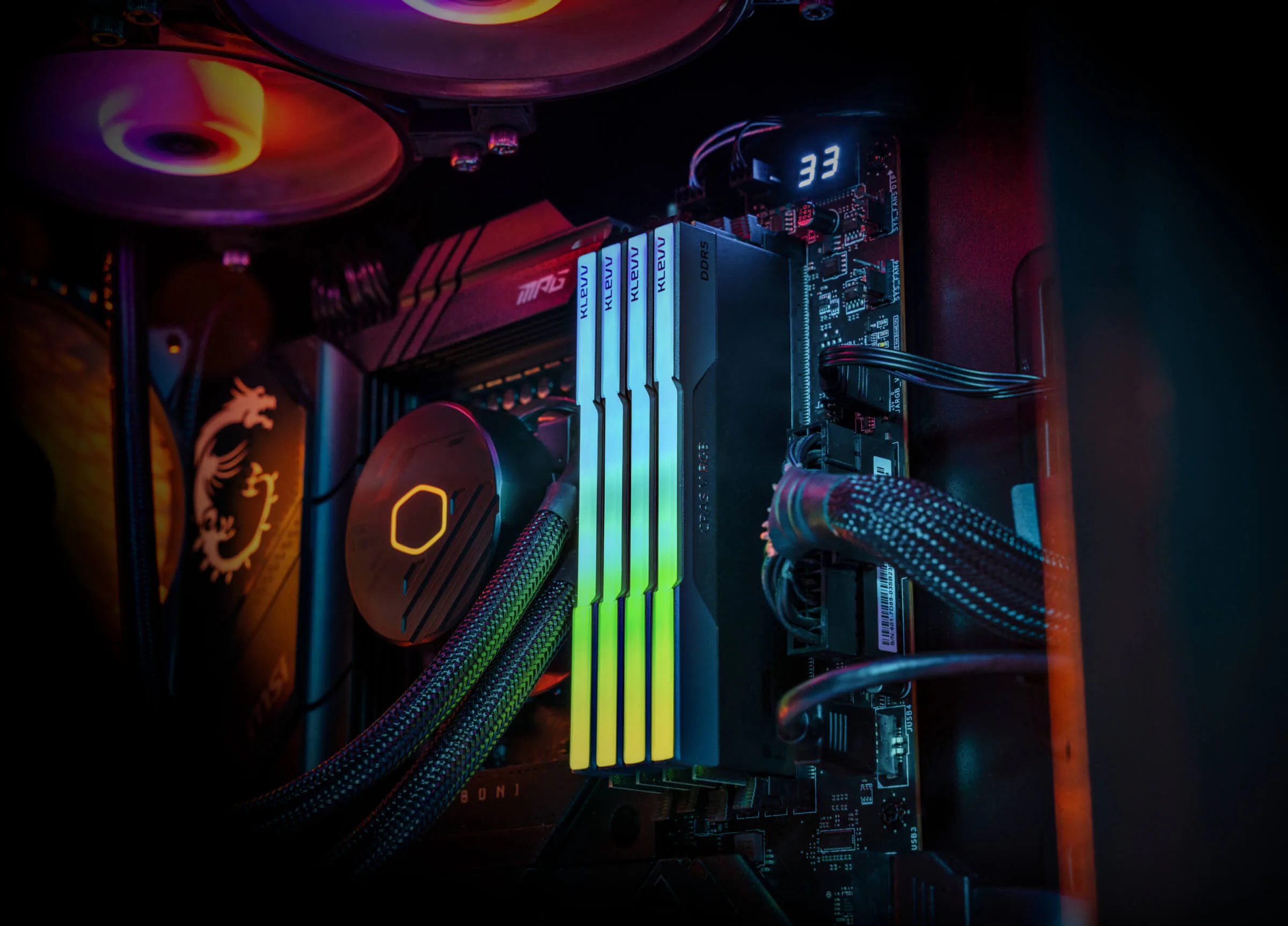 KLEVV CRAS V RGB và URBANE V RGB: RAM DDR5 ép xung cho PC gaming hiệu năng cao