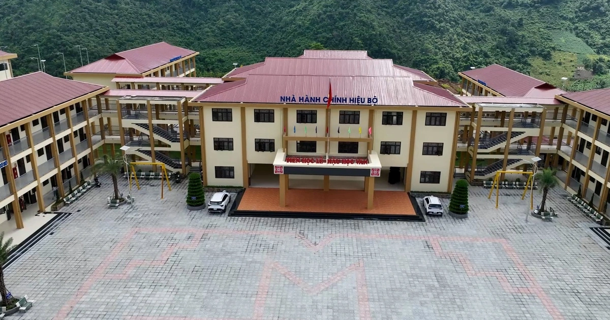 Trường nội trú vùng biên chạy nước rút hoàn thiện cơ sở vật chất trước ngày khai giảng