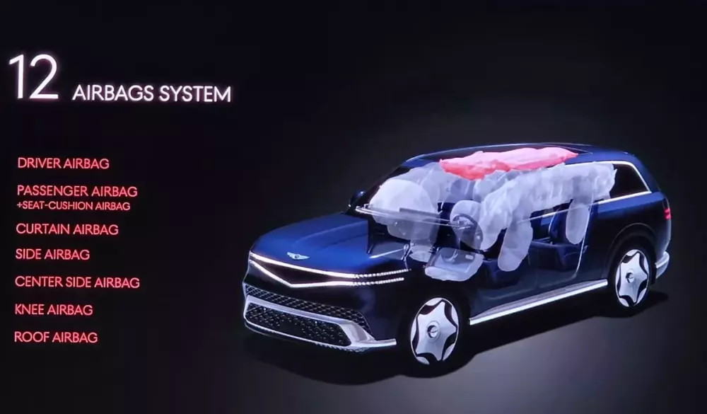 Genesis GV90: An toàn đột phá trong lớp áo sang trọng kiểu Rolls-Royce