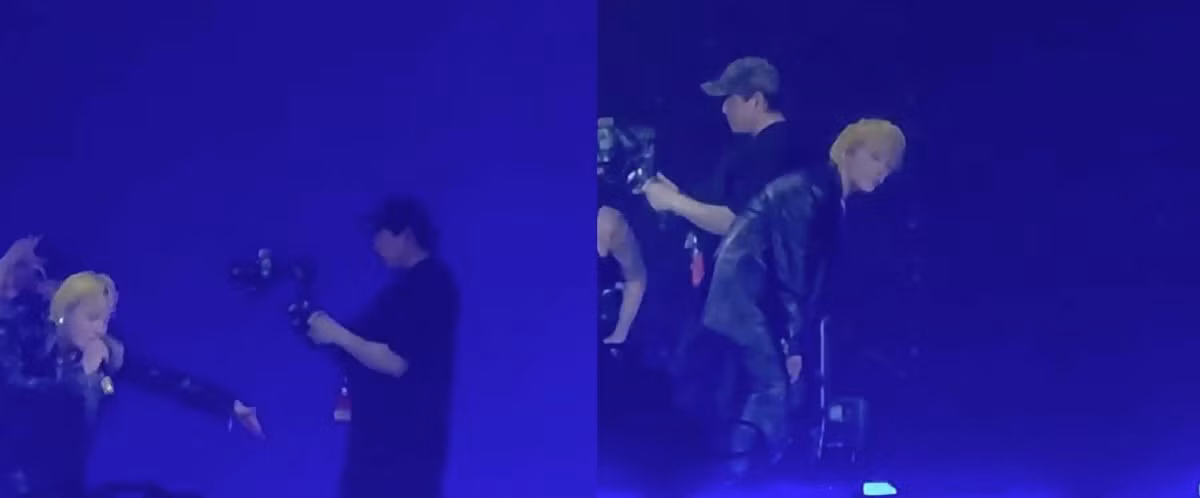 G-Dragon và khoảnh khắc ‘người hùng’ cứu nhân viên trên sân khấu