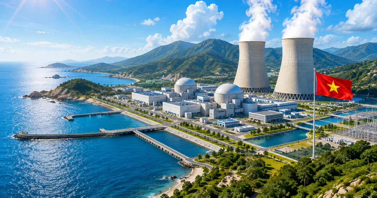 Điện hạt nhân Ninh Thuận: Bước ngoặt cho an ninh năng lượng và khí hậu