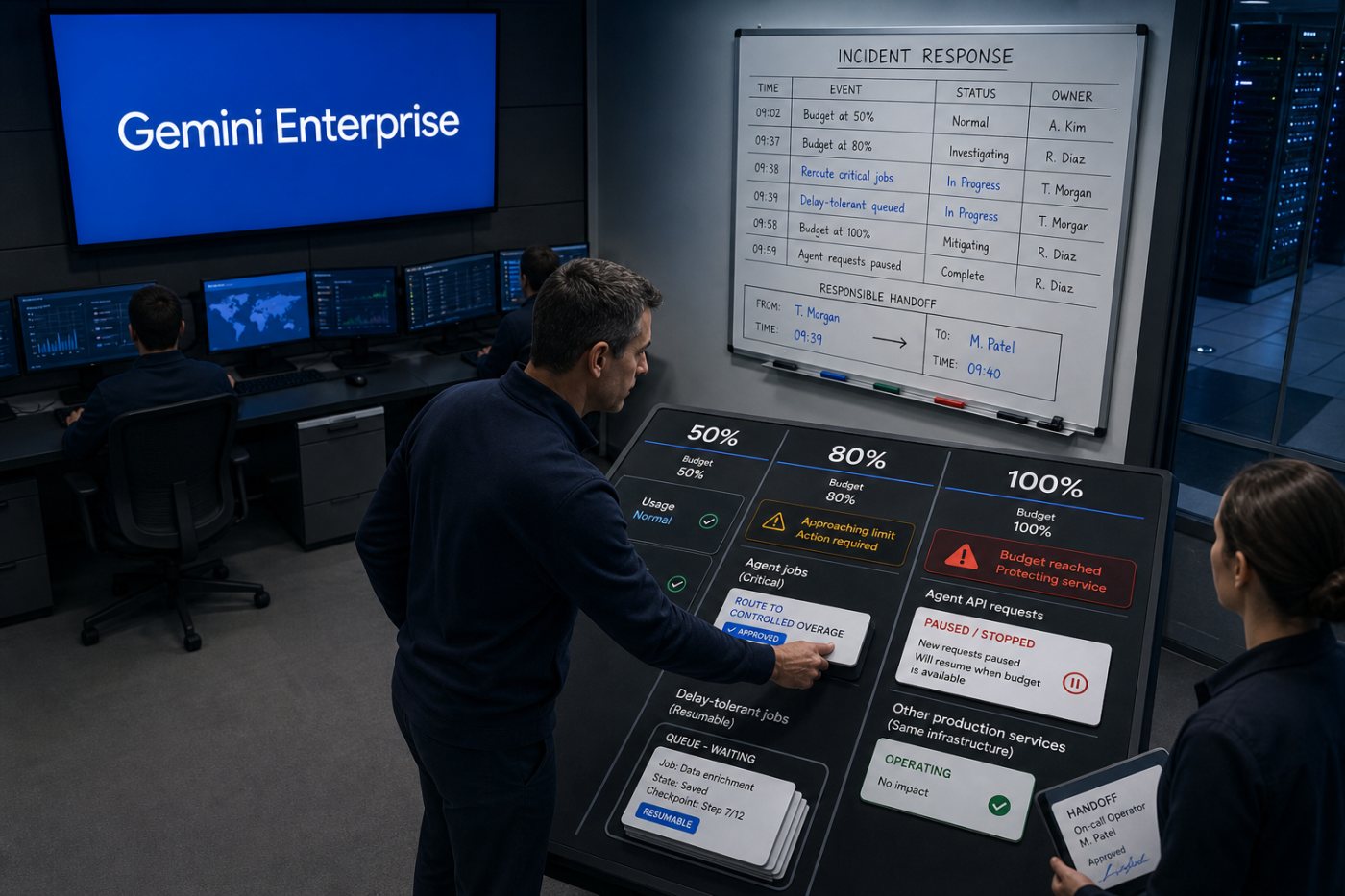 Gemini Enterprise: trần chi tiêu AI và thanh toán linh hoạt cho doanh nghiệp