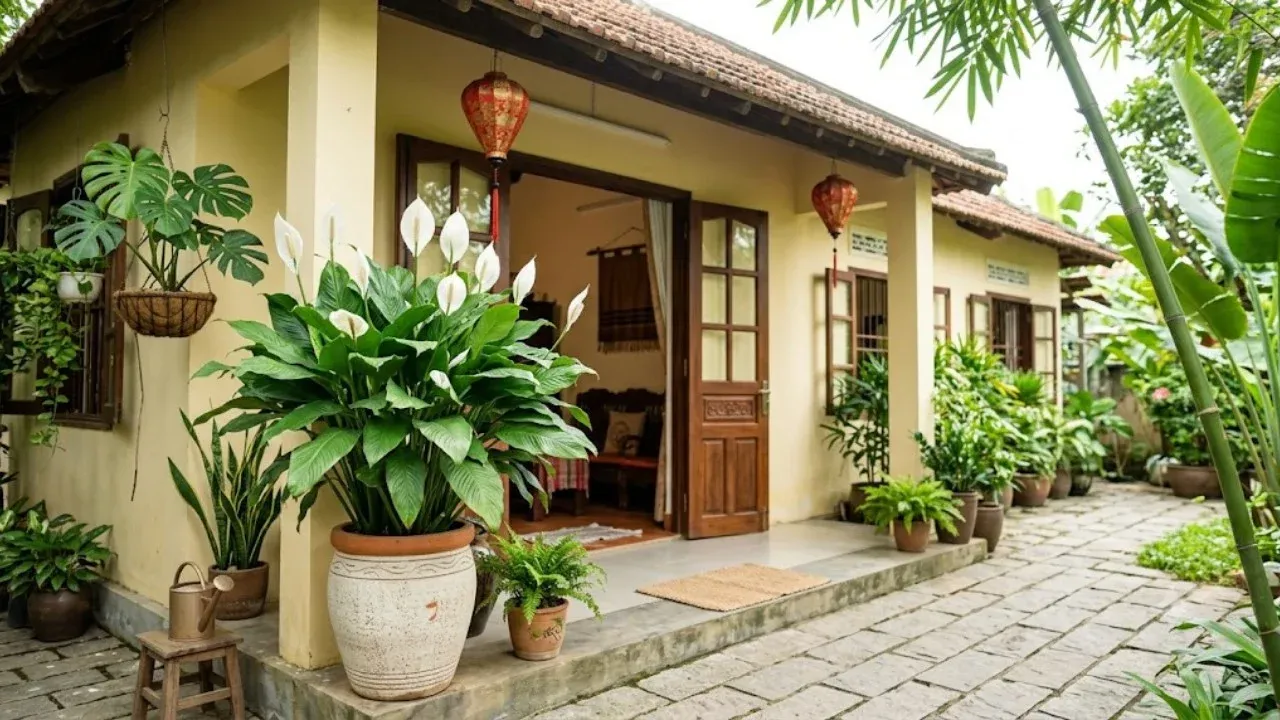 Vị trí đặt cây trong nhà để Lan Ý và Trầu bà phát triển tốt