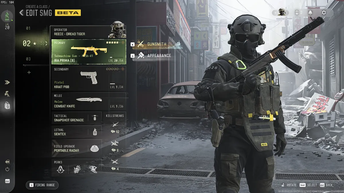 Hướng dẫn tối ưu hóa loadout Modern Warfare 4 từ xa tới cận chiến