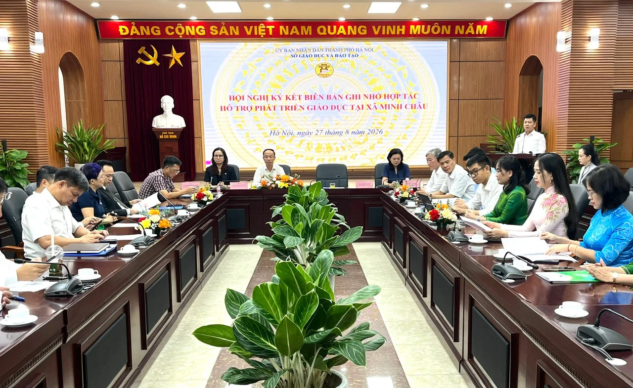 Xã đảo Minh Châu khai trương trường học đa cấp: Bước ngoặt giáo dục vùng biển