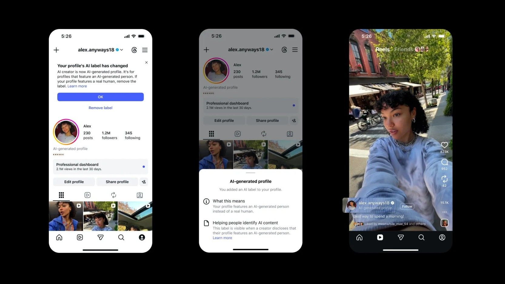 Instagram siết chặt nhãn hồ sơ AI: Bớt lừa, thêm tin