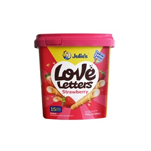Julie's Love Letters Strawberry 700g