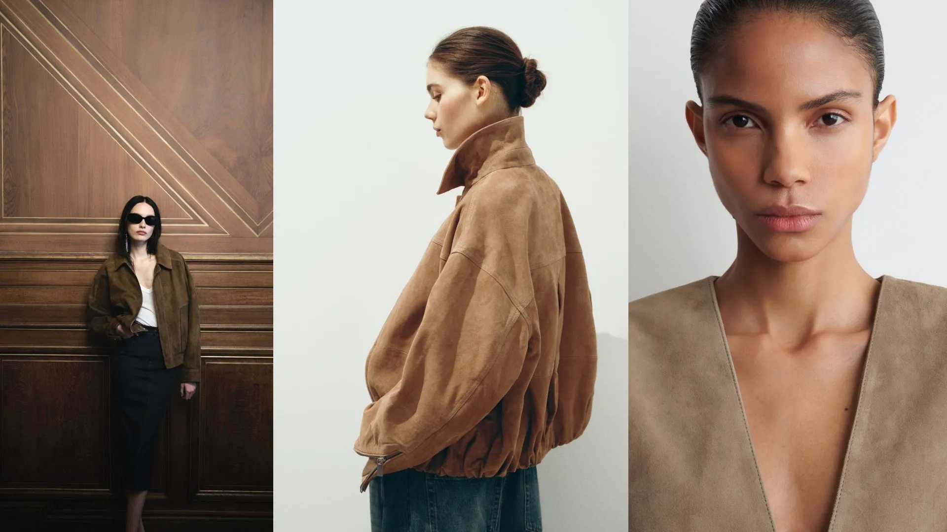 Taffeta, nhung tăm và suede: Ba chất liệu định hình mùa Thu
