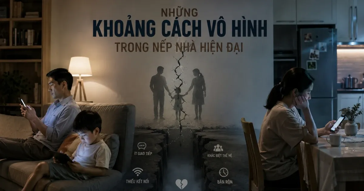 Cách gia đình hiện đại vượt qua khoảng cách vô hình giữa màn hình và mối quan hệ