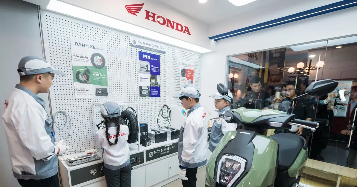 Trung tâm xe máy điện Honda tại KidZania: STEM bắt đầu từ trải nghiệm