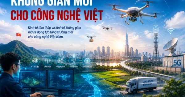 Từ giấc mơ bay lên trời đến chiến lược kinh tế không gian Việt Nam