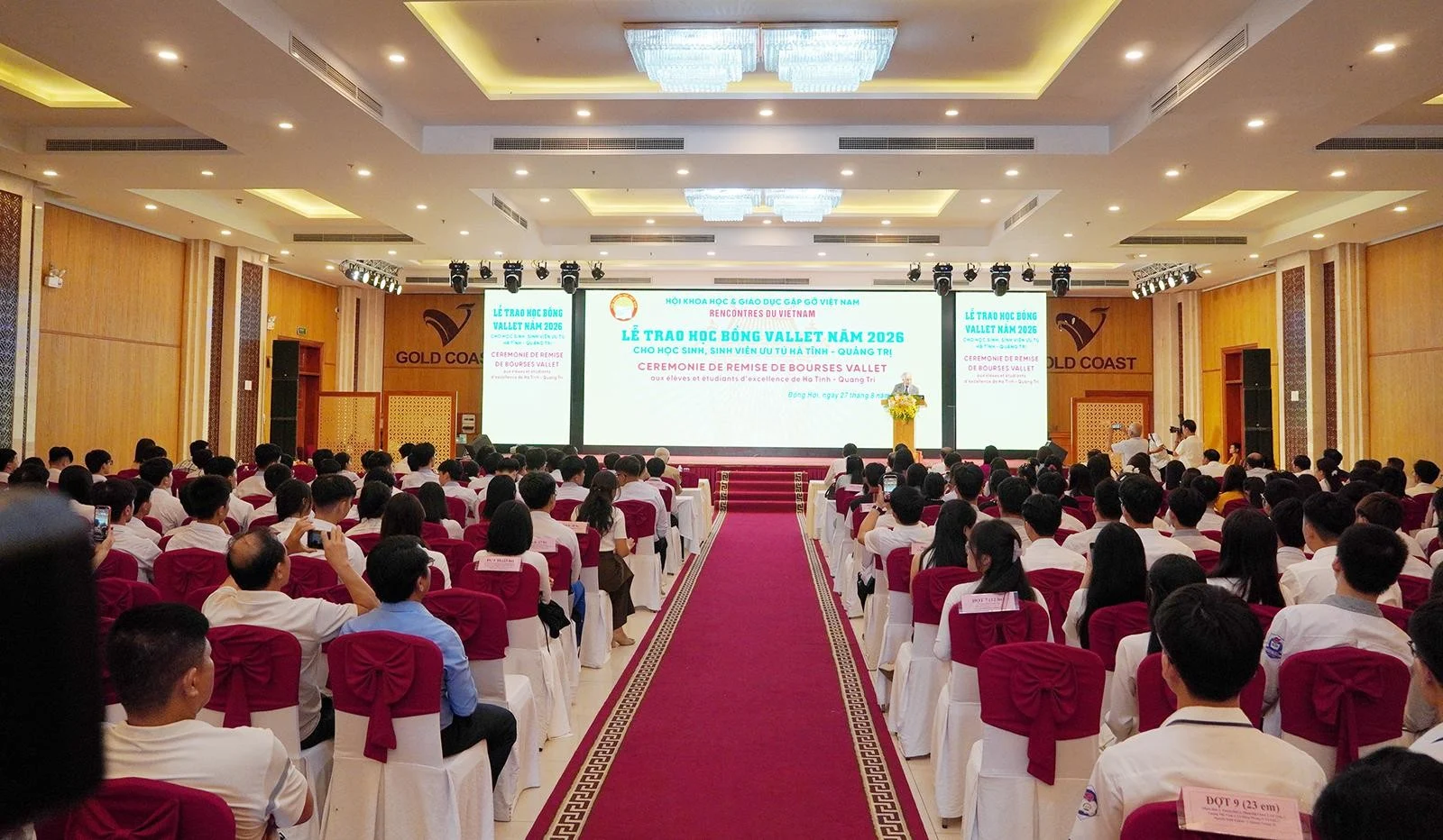 522 học sinh, sinh viên xuất sắc và hành trình học bổng Vallet