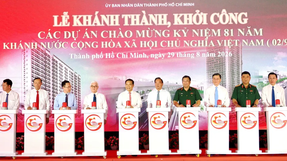 11 dự án hạ tầng TP.HCM dịp Quốc khánh: cú hích cho đô thị và an sinh