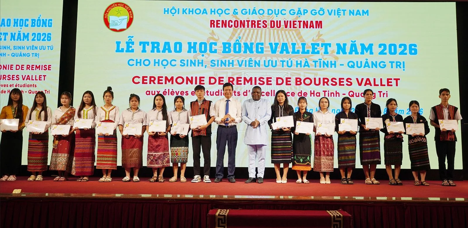 522 học sinh, sinh viên xuất sắc và hành trình học bổng Vallet