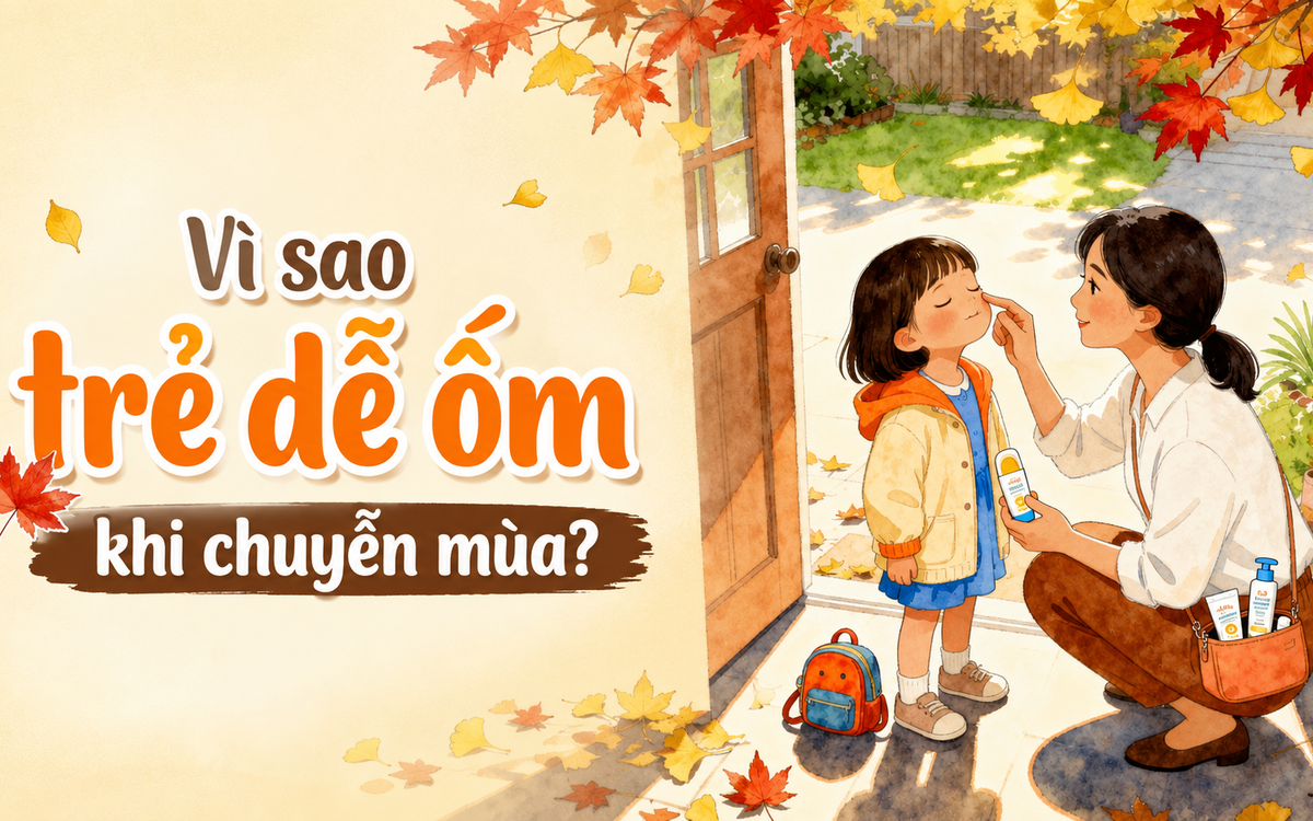 9 sai lầm khiến trẻ ốm khi giao mùa và cách sửa