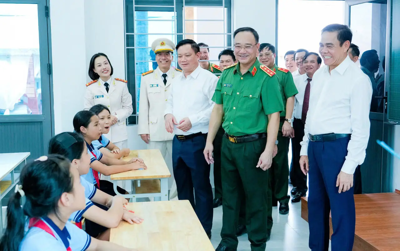 Trường Văn hóa Công an VI: cánh cửa học tập mới cho trẻ em yếu thế