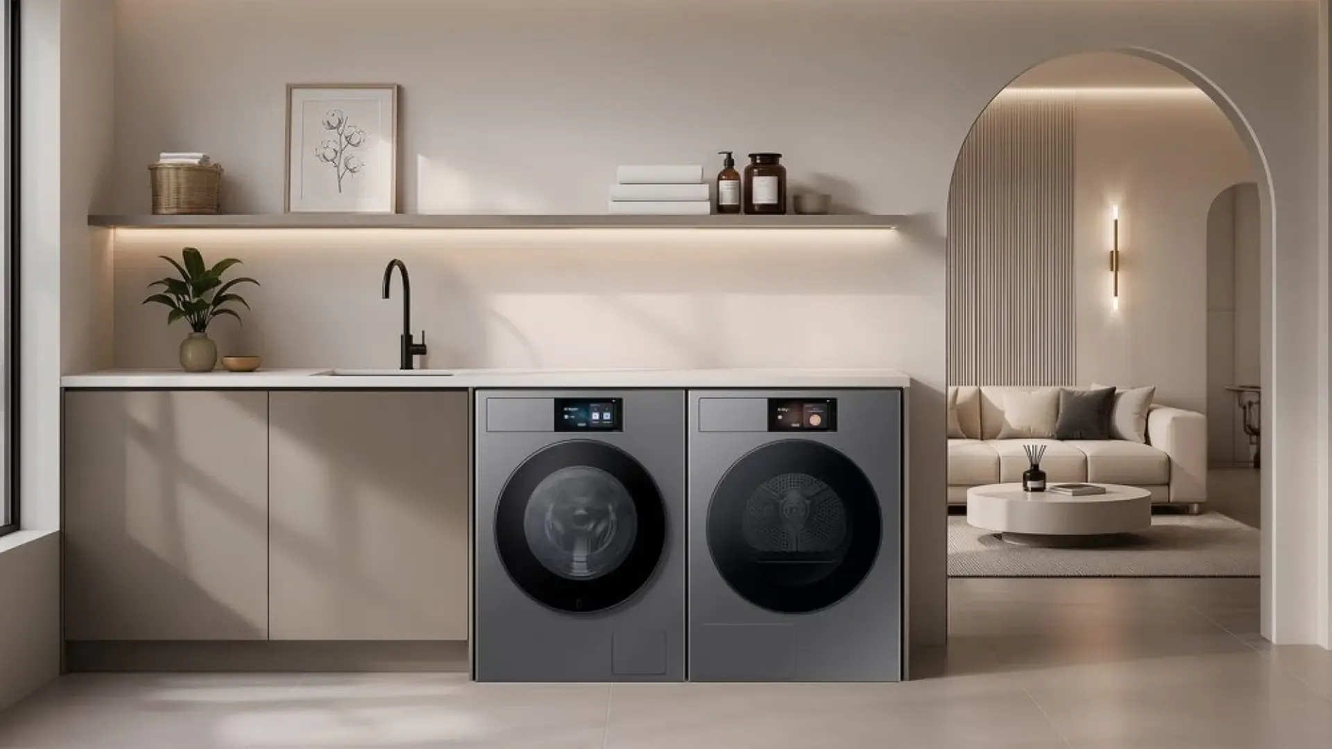Máy giặt Samsung Bespoke AI: bước nhảy 70% điện năng và lồng giặt 13kg