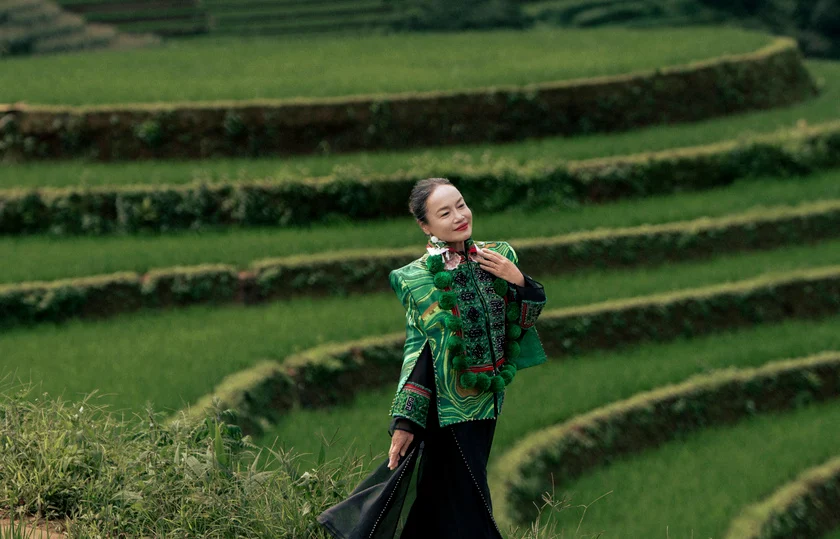 Từ ruộng bậc thang đến sàn diễn: thời trang Mù Cang Chải bước vào cuộc chơi cao cấp