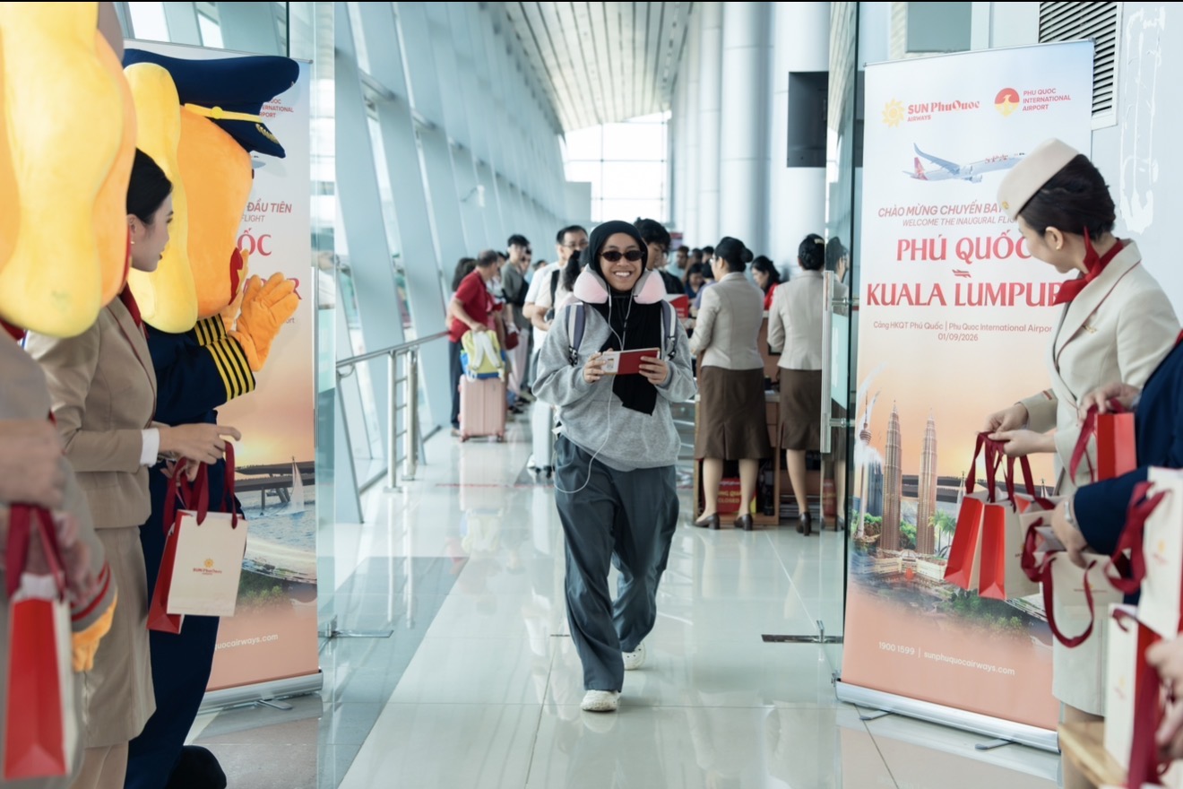 Đường bay Kuala Lumpur - Phú Quốc: Lợi thế mới của Sun PhuQuoc Airways