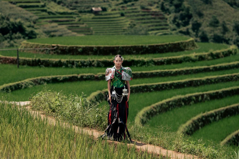 Từ ruộng bậc thang đến sàn diễn: thời trang Mù Cang Chải bước vào cuộc chơi cao cấp