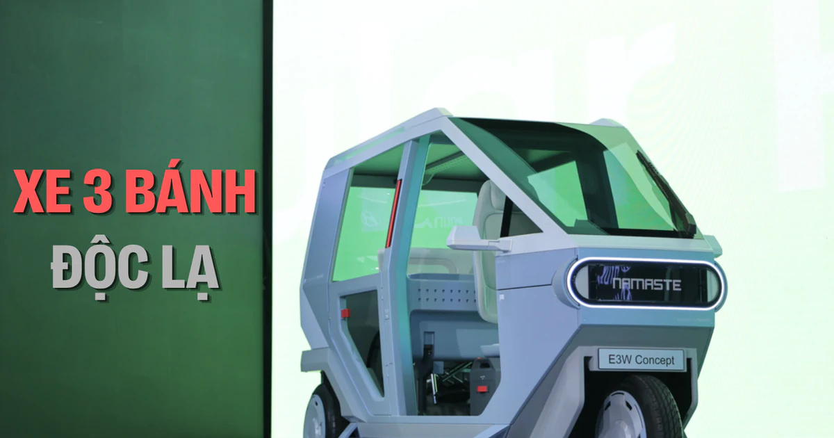Hyundai E3W: Xe điện ba bánh cho cuộc đua vận tải chặng cuối