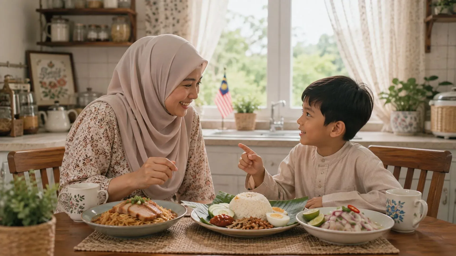Rayakan Hari Kebangsaan di Rumah Bersama Anak