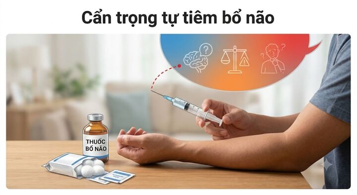 Tự tiêm thuốc bổ não và peptide: Lợi ít, hại nhiều