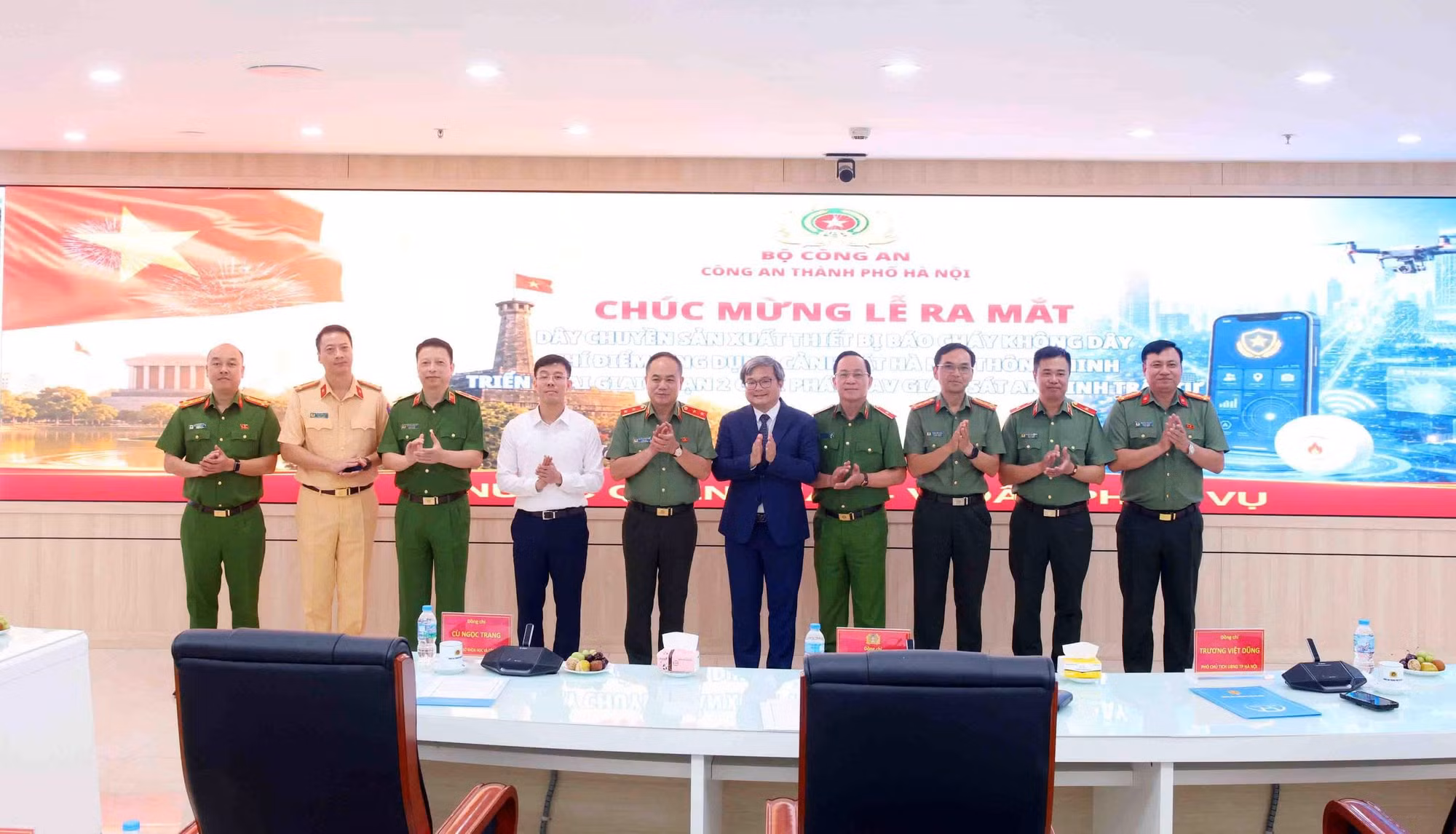 Công an Hà Nội ra mắt 3 sản phẩm chuyển đổi số: Bước ngoặt cho an ninh thông minh